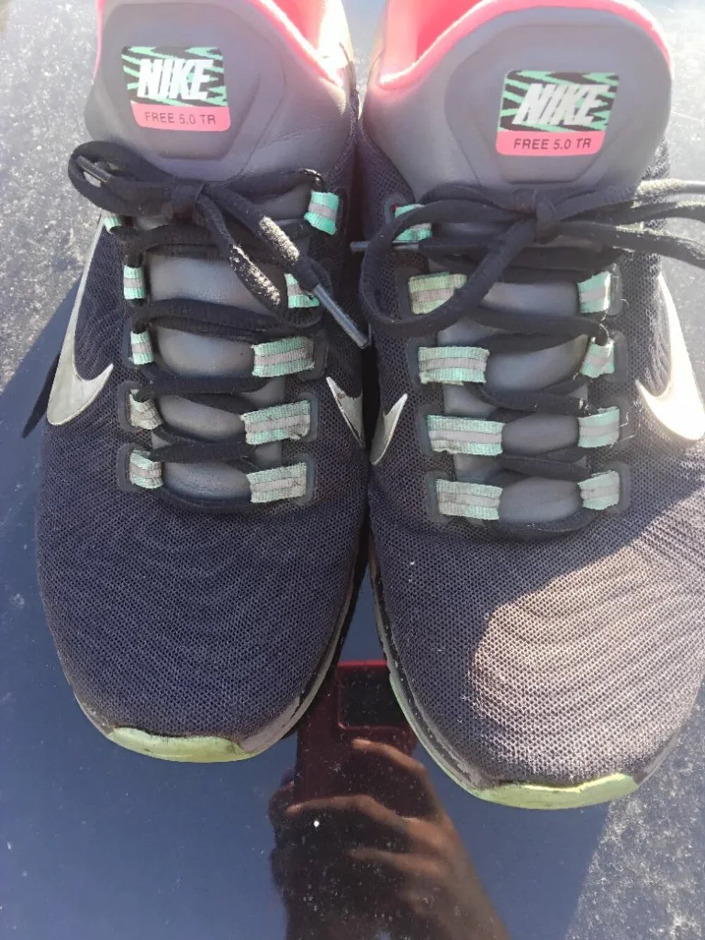 Mens Nike Trainer 5.0 Size 11 Sneakers Black